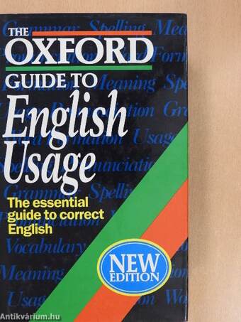 The Oxford Guide to English Usage