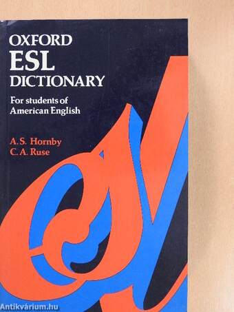 Oxford ESL Dictionary