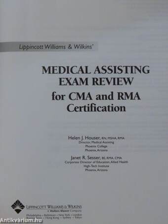 Medical Assisting Exam Review for CMA and RMA Certification - CD-vel