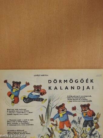 Dörmögő Dömötör 1962. november