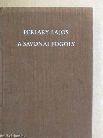 A savonai fogoly