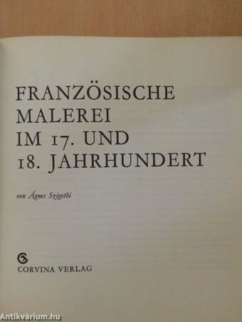 Französische Malerei im 17. und 18. Jahrhundert