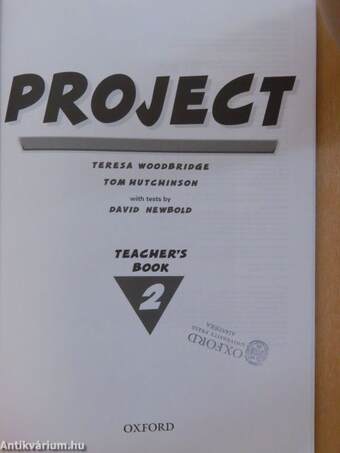 Project 2. - Teacher's Book