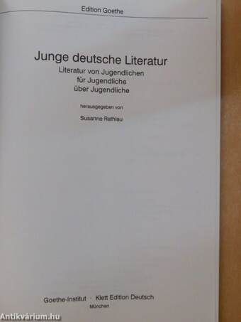 Junge deutsche Literatur