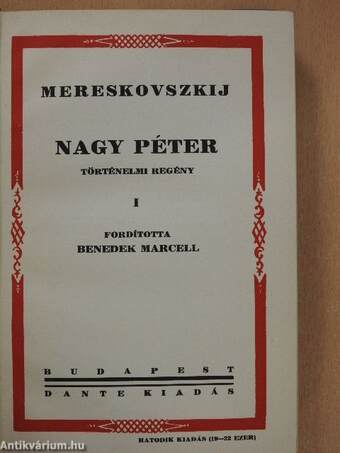 Nagy Péter I-II.