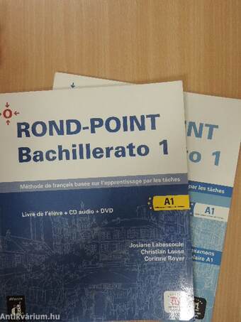 Rond-Point Bachillerato 1. - Tankönyv és Munkafüzet - A1 - 2 CD-vel