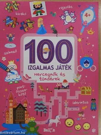 100 izgalmas játék - Hercegnők és tündérek