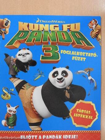 Kung Fu Panda 3 foglalkoztatófüzet