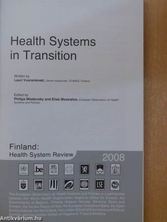 Health Systems in Transition: Finland