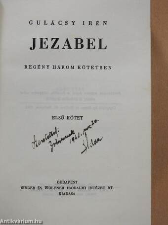 Jezabel I-II.