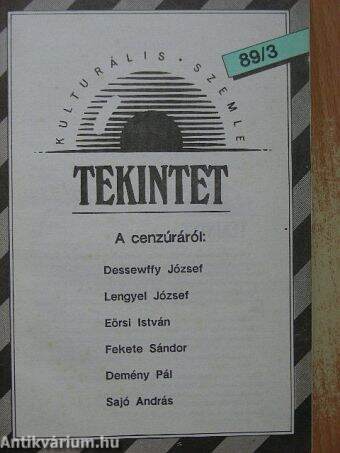 Tekintet 1989/3