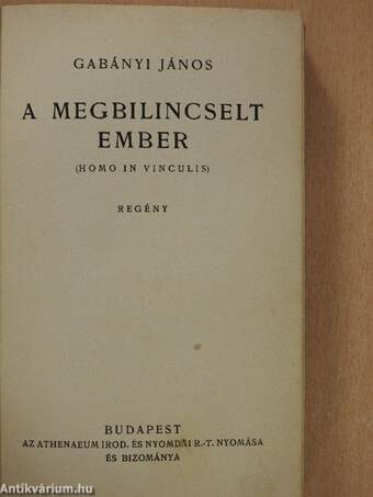 A megbilincselt ember