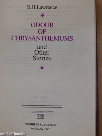 Odour of Chrysanthemums and Other Stories