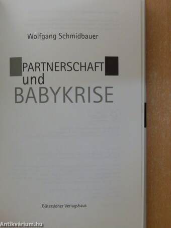 Partnerschaft und babykrise