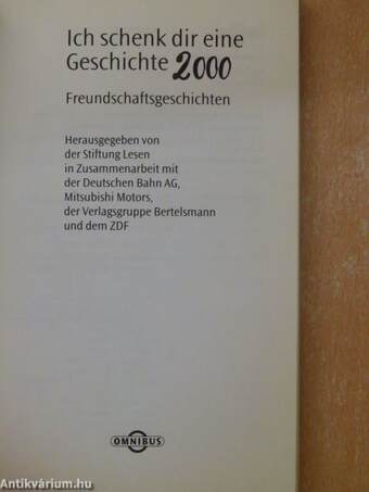 Ich schenk dir eine Geschichte 2000