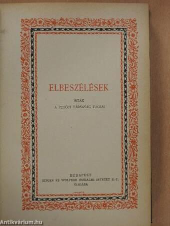 Elbeszélések