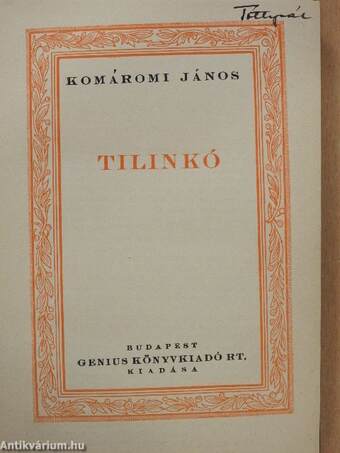 Tilinkó