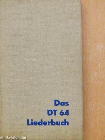 Das DT 64 Liederbuch