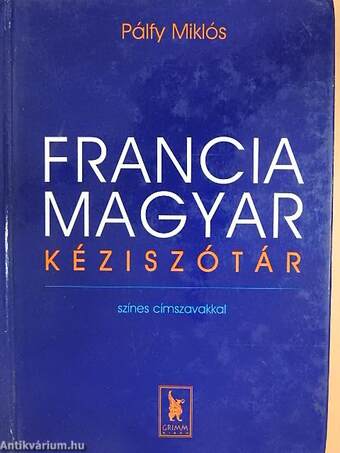 Francia-magyar kéziszótár