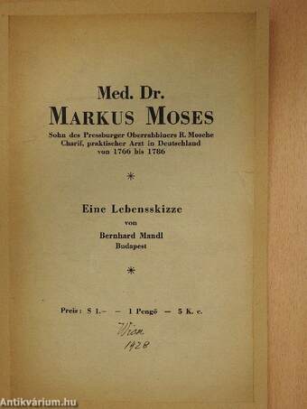 Med. Dr. Markus Moses