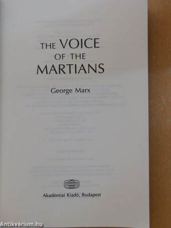 The Voice of the Martians