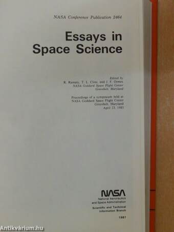 Essays in Space Science