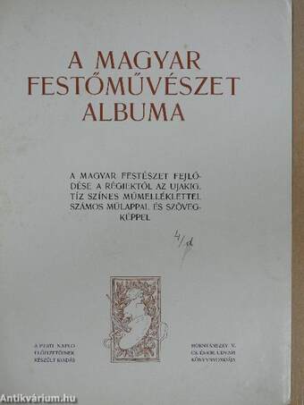 A magyar festőművészet albuma