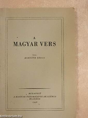 A magyar vers