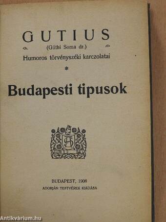 Budapesti tipusok