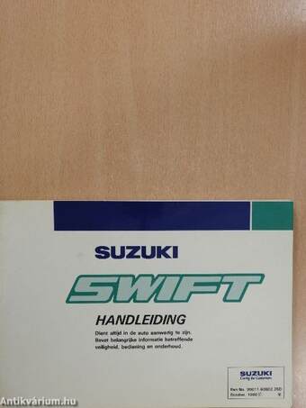 Suzuki Swift Handleiding