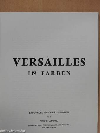 Versailles in Farben