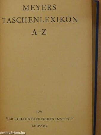 Meyers Taschenlexikon A-Z