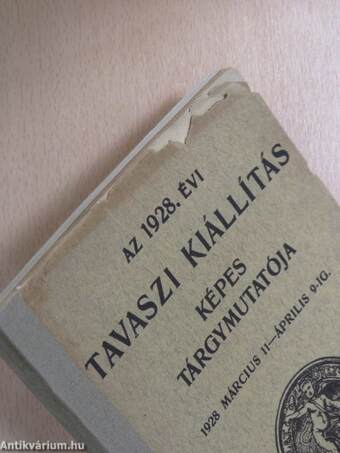 Az 1928. évi Tavaszi Kiállítás képes tárgymutatója