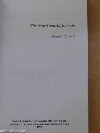 The New Central Europe