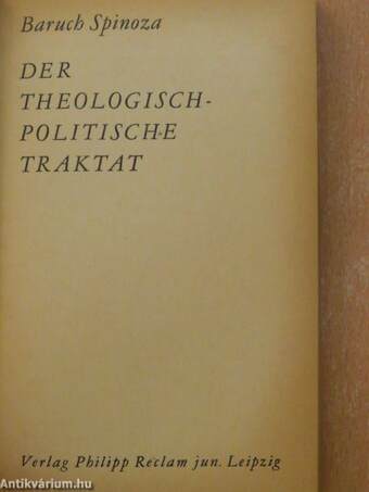 Der Theologisch-Politische Traktat