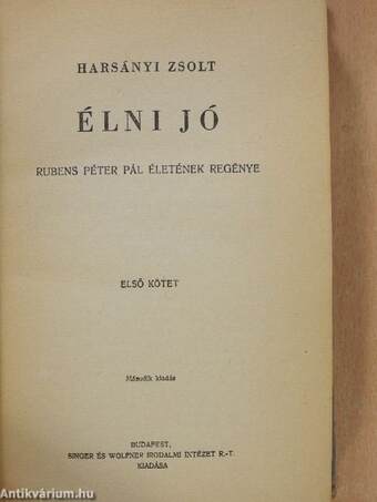 Élni jó I-IV.