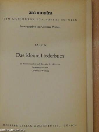 Das kleine Liederbuch