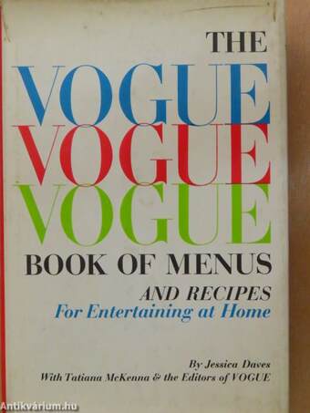 The Vogue Book of Menus and Recipes