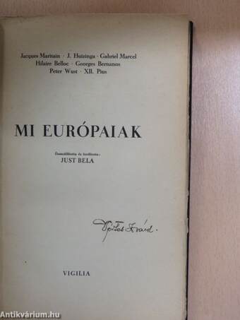 Mi európaiak