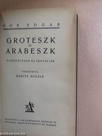 Groteszk és arabeszk