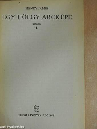 Egy hölgy arcképe I-II.