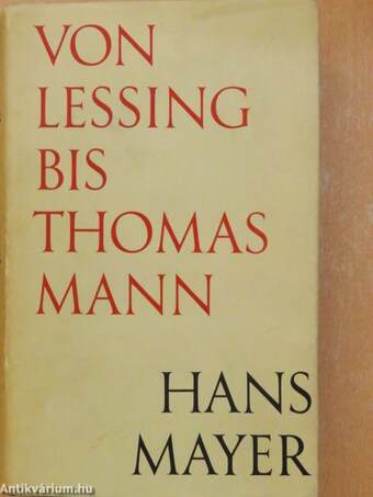 Von Lessing bis Thomas Mann