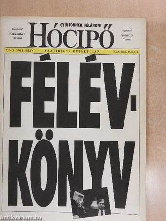 Hócipő 1991. I-II. félév