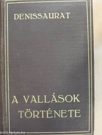 A vallások története