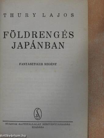 Földrengés Japánban