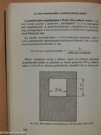 A termésbecslés módszerei