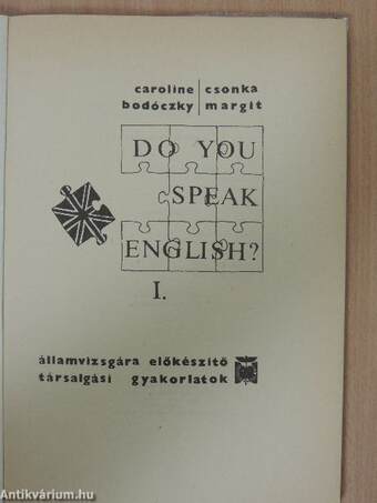 Do you speak English? I-IV.