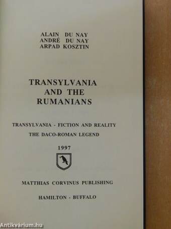 Transylvania and the Rumanians