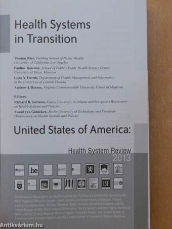 Health Systems in Transition : United States of America