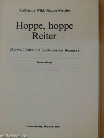 Hoppe, hoppe Reiter